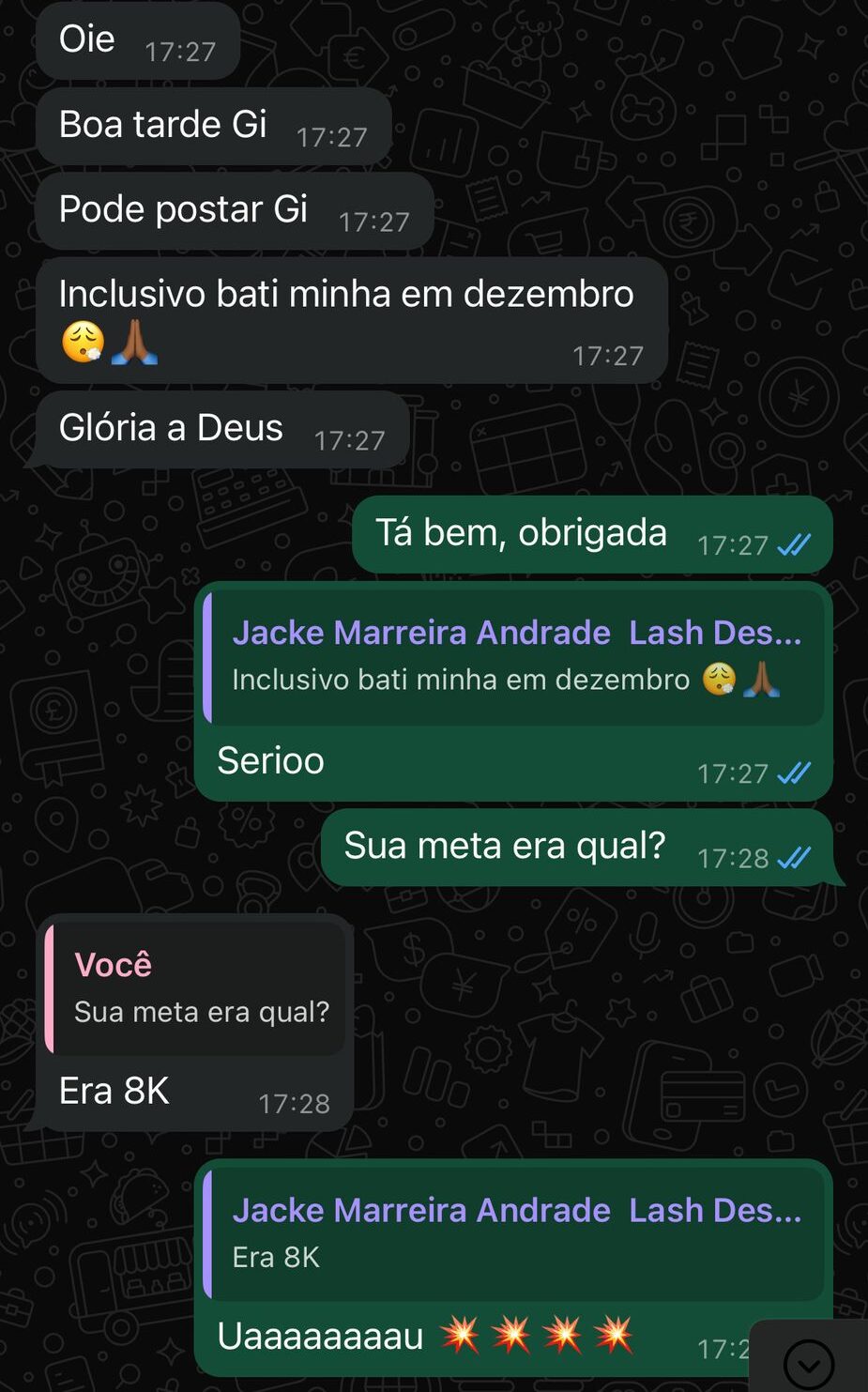 8K Jaqueline Marreira